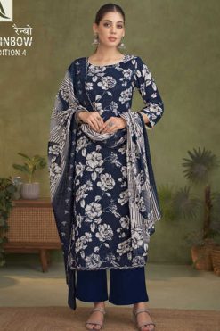 Alok Rainbow Vol 4 Cotton Salwar Suit Catalog 6 Pcs