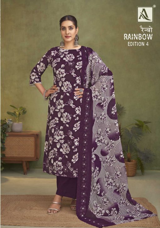Alok Rainbow Vol 4 Cotton Salwar Suit Catalog 6 Pcs 5 510x725 - Alok Rainbow Vol 4 Cotton Salwar Suit Catalog 6 Pcs
