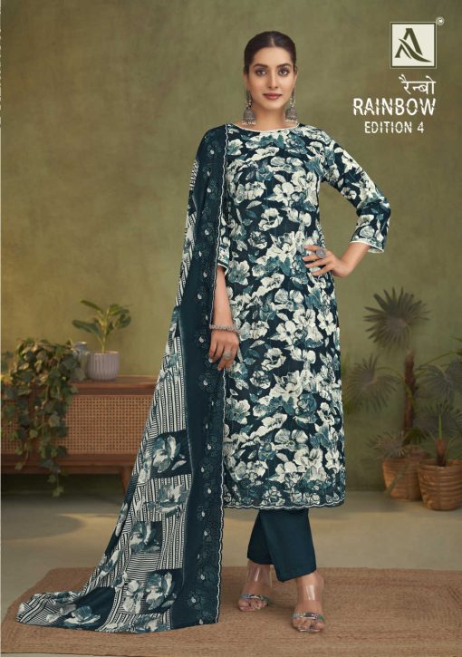 Alok Rainbow Vol 4 Cotton Salwar Suit Catalog 6 Pcs 9 510x725 - Alok Rainbow Vol 4 Cotton Salwar Suit Catalog 6 Pcs