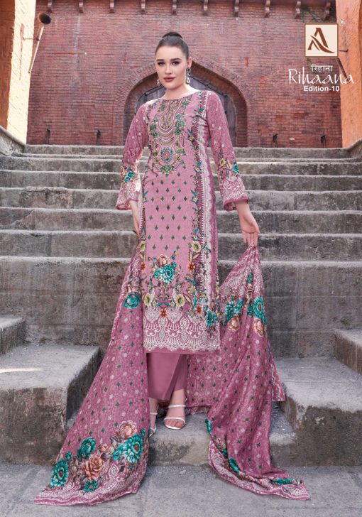 Alok Rihaana Vol 10 Cotton Salwar Suit Catalog 8 Pcs 3 510x728 - Alok Rihaana Vol 10 Cotton Salwar Suit Catalog 8 Pcs