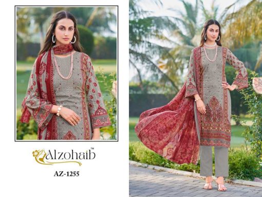 Alzohaib Saira Vol 1 Chiffon Cotton Salwar Suit Catalog 5 Pcs 6 510x383 - Alzohaib Saira Vol 1 Chiffon Cotton Salwar Suit Catalog 5 Pcs