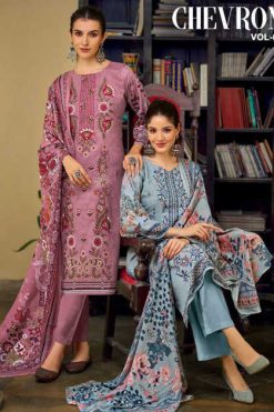 Belliza Chevron Vol 3 Cotton Salwar Suit Catalog 6 Pcs