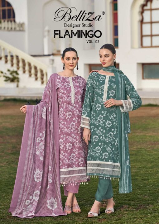 Belliza Flamingo Vol 2 Cotton Salwar Suit Catalog 6 Pcs 1 510x719 - Belliza Flamingo Vol 2 Cotton Salwar Suit Catalog 6 Pcs