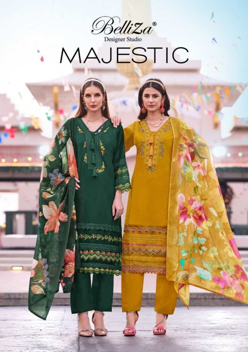 Belliza Majestic Silk Salwar Suit Catalog 6 Pcs 2 510x725 - Belliza Majestic Silk Salwar Suit Catalog 6 Pcs
