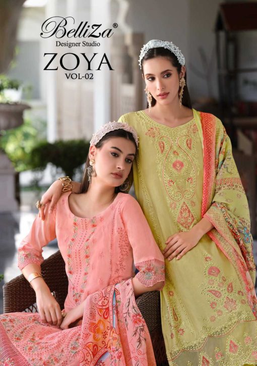 Belliza Zoya Vol 2 Cotton Salwar Suit Catalog 6 Pcs 1 510x725 - Belliza Zoya Vol 2 Cotton Salwar Suit Catalog 6 Pcs