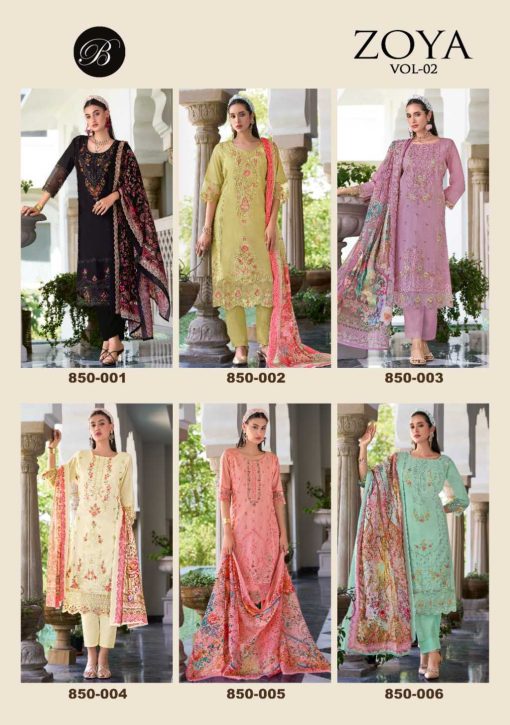 Belliza Zoya Vol 2 Cotton Salwar Suit Catalog 6 Pcs 13 510x725 - Belliza Zoya Vol 2 Cotton Salwar Suit Catalog 6 Pcs