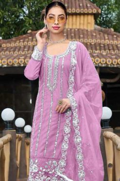 Bilqis B 135 I-L Georgette Salwar Suit Catalog 4 Pcs