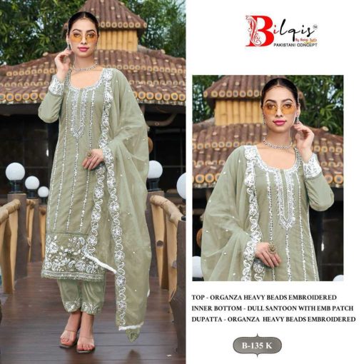 Bilqis B 135 I L Georgette Salwar Suit Catalog 4 Pcs 3 510x510 - Bilqis B 135 I-L Georgette Salwar Suit Catalog 4 Pcs