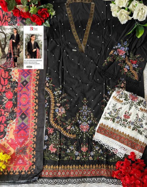 Bilqis B 175 A B Cotton Salwar Suit Catalog 2 Pcs 2 510x651 - Bilqis B 175 A-B Cotton Salwar Suit Catalog 2 Pcs
