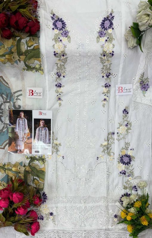 Bilqis B 177 A D Cotton Salwar Suit Catalog 4 Pcs 2 510x794 - Bilqis B 177 A-D Cotton Salwar Suit Catalog 4 Pcs