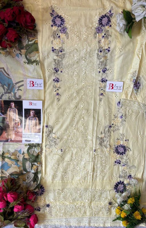 Bilqis B 177 A D Cotton Salwar Suit Catalog 4 Pcs 4 510x796 - Bilqis B 177 A-D Cotton Salwar Suit Catalog 4 Pcs