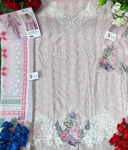 Bilqis B 185 A D Cotton Salwar Suit Catalog 4 Pcs 6 510x596 - Bilqis B 185 A-D Cotton Salwar Suit Catalog 4 Pcs