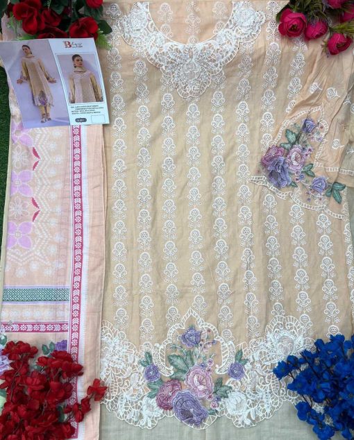 Bilqis B 185 A D Cotton Salwar Suit Catalog 4 Pcs 8 510x634 - Bilqis B 185 A-D Cotton Salwar Suit Catalog 4 Pcs