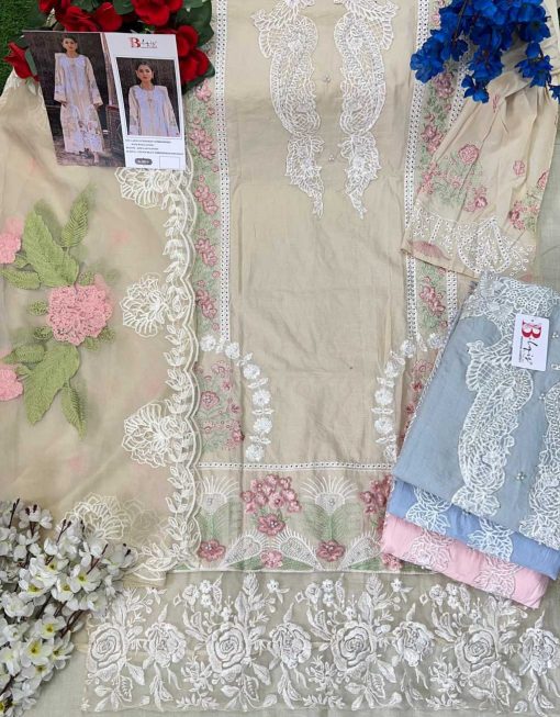 Bilqis B 188 A D Cotton Salwar Suit Catalog 4 Pcs 2 510x653 - Bilqis B 188 A-D Cotton Salwar Suit Catalog 4 Pcs