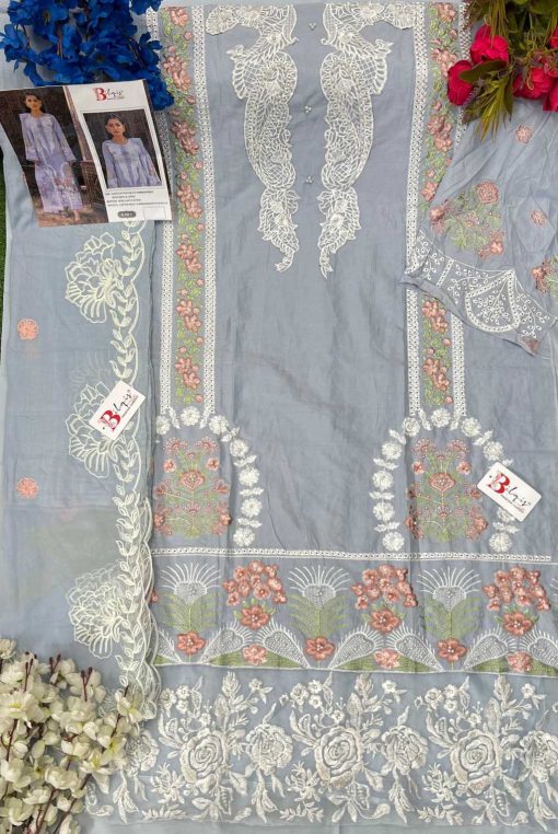 Bilqis B 188 A D Cotton Salwar Suit Catalog 4 Pcs 4 510x762 - Bilqis B 188 A-D Cotton Salwar Suit Catalog 4 Pcs