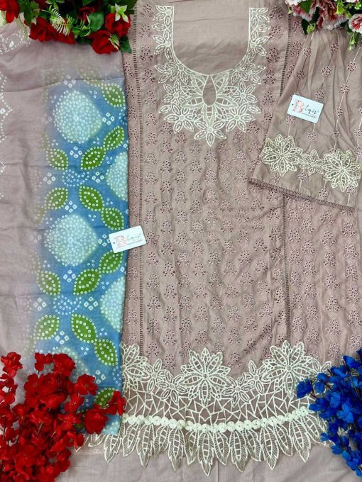 Bilqis B 189 A D Cotton Salwar Suit Catalog 4 Pcs 4 510x680 - Bilqis B 189 A-D Cotton Salwar Suit Catalog 4 Pcs