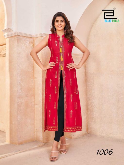 Blue Hills Cat Walk Rayon Kurti Catalog 8 Pcs 3 510x680 - Blue Hills Cat Walk Rayon Kurti Catalog 8 Pcs
