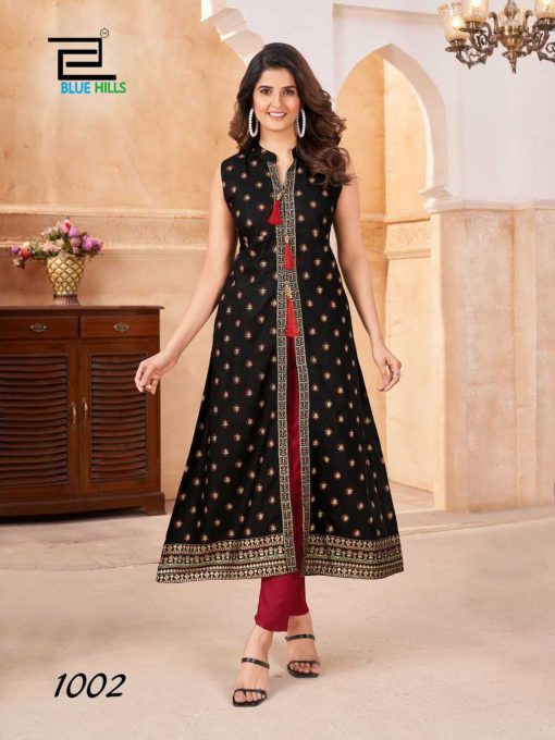 Blue Hills Cat Walk Rayon Kurti Catalog 8 Pcs 7 510x680 - Blue Hills Cat Walk Rayon Kurti Catalog 8 Pcs