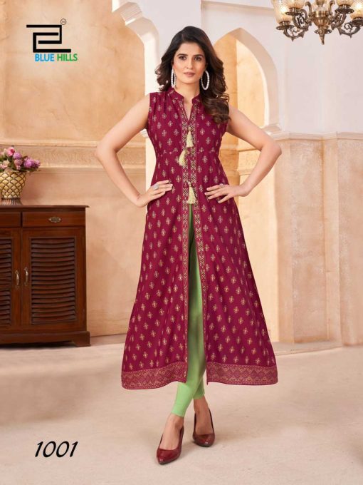 Blue Hills Cat Walk Rayon Kurti Catalog 8 Pcs 8 510x680 - Blue Hills Cat Walk Rayon Kurti Catalog 8 Pcs