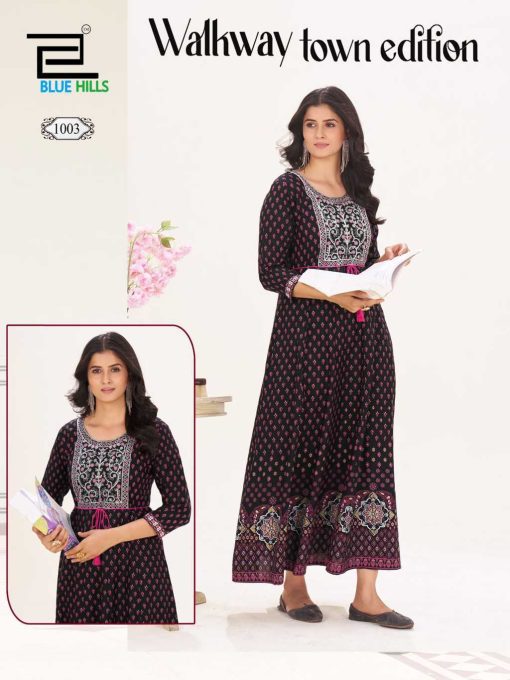 Blue Hills Walkway Town Edition Rayon Kurti Catalog 5 Pcs 4 510x680 - Blue Hills Walkway Town Edition Rayon Kurti Catalog 5 Pcs