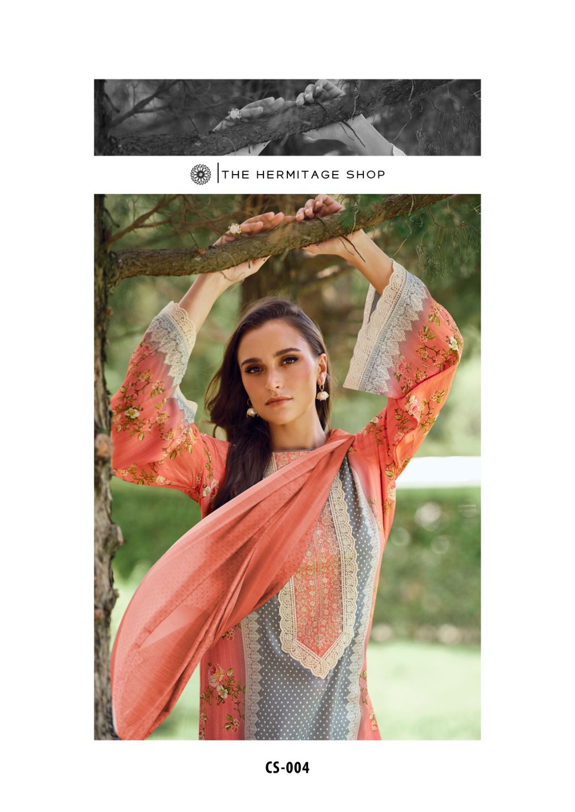 Cross Stitch by The Heritage Shop Cotton Salwar Suit Catalog 6 Pcs (10) Cross Stitch by The Heritage Shop Cotton Salwar Suit Catalog 6 Pcs - Image 11