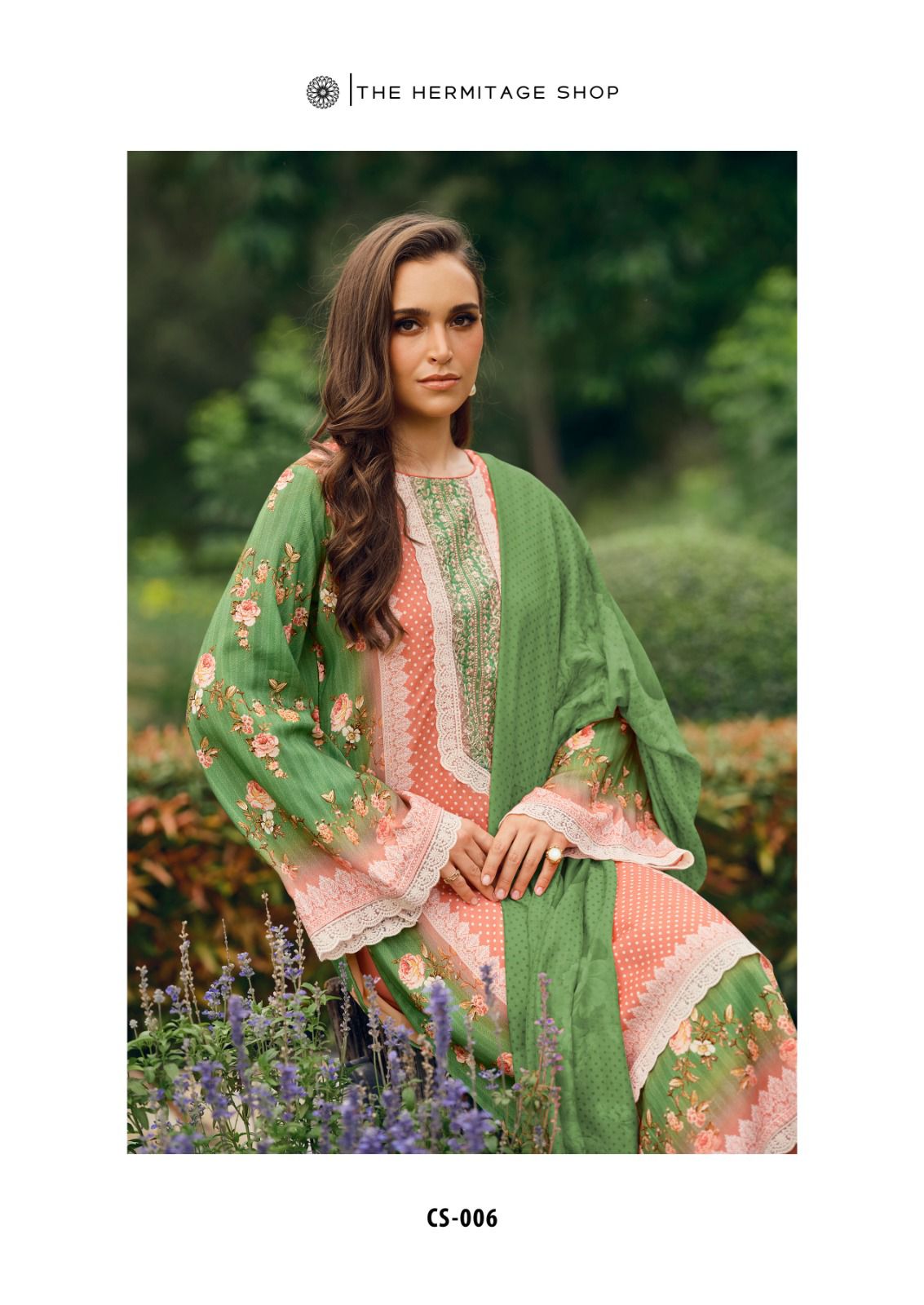 Cross Stitch by The Heritage Shop Cotton Salwar Suit Catalog 6 Pcs (16) Cross Stitch by The Heritage Shop Cotton Salwar Suit Catalog 6 Pcs - Image 17