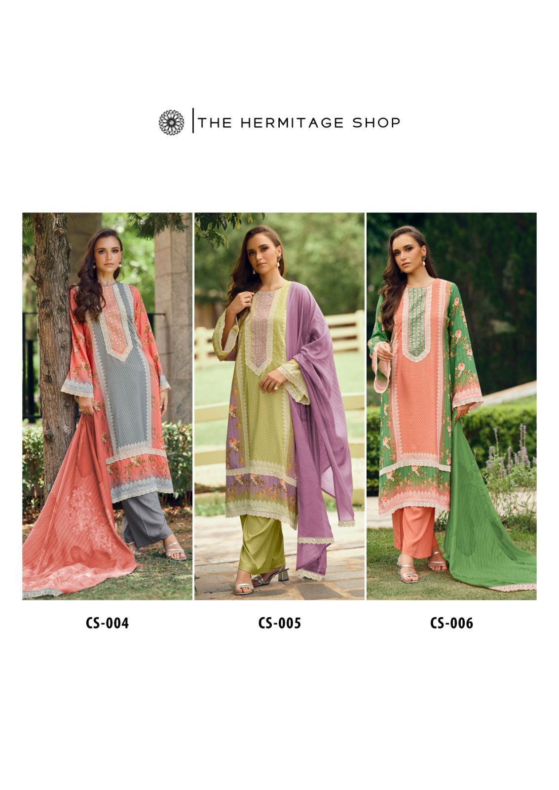 Cross Stitch by The Heritage Shop Cotton Salwar Suit Catalog 6 Pcs (19) Cross Stitch by The Heritage Shop Cotton Salwar Suit Catalog 6 Pcs - Image 20