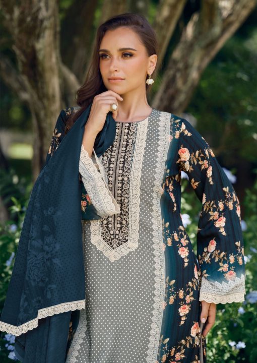 Cross Stitch by The Heritage Shop Cotton Salwar Suit Catalog 6 Pcs 5 510x720 - Cross Stitch by The Heritage Shop Cotton Salwar Suit Catalog 6 Pcs