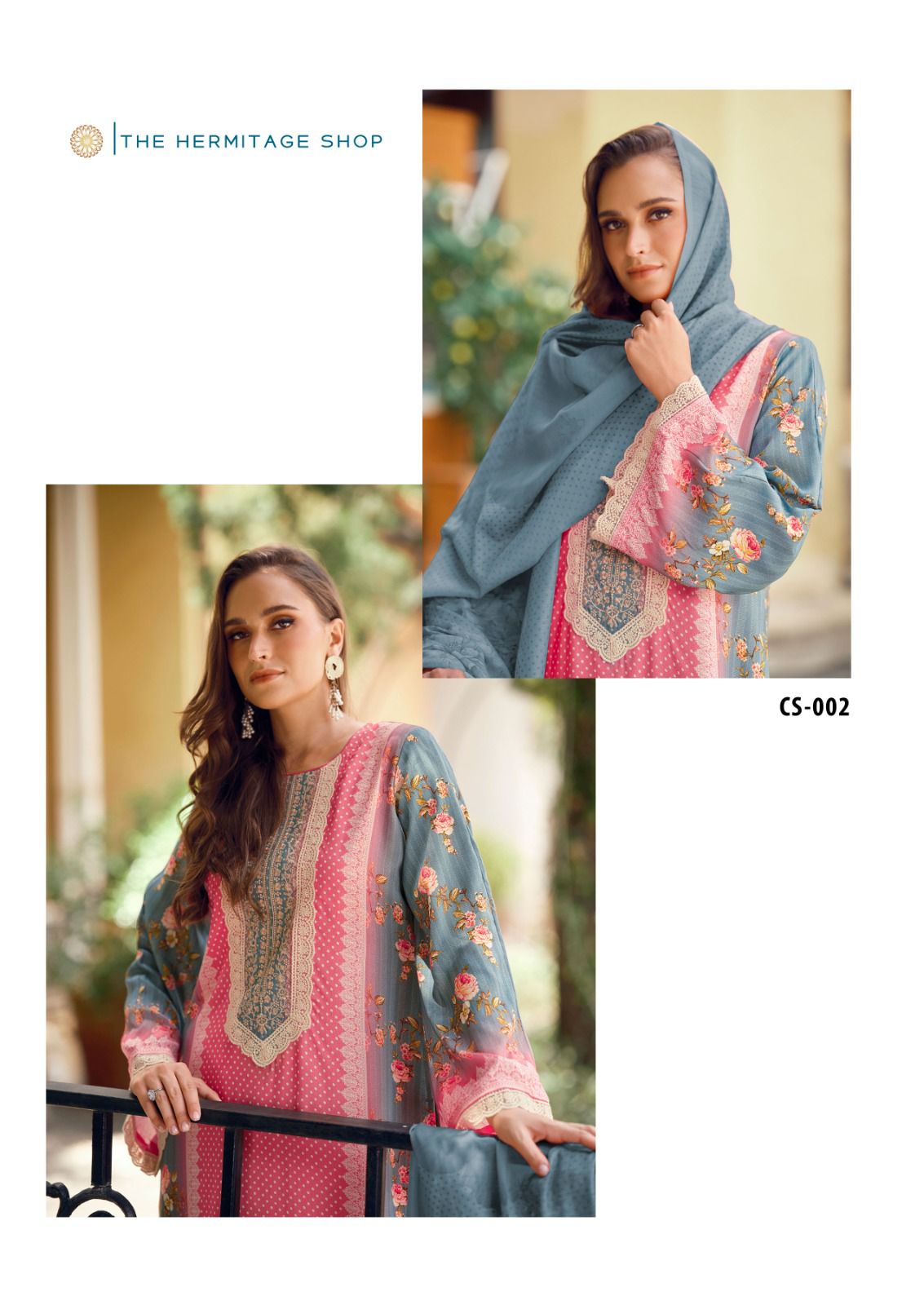 Cross Stitch by The Heritage Shop Cotton Salwar Suit Catalog 6 Pcs (6) Cross Stitch by The Heritage Shop Cotton Salwar Suit Catalog 6 Pcs - Image 7