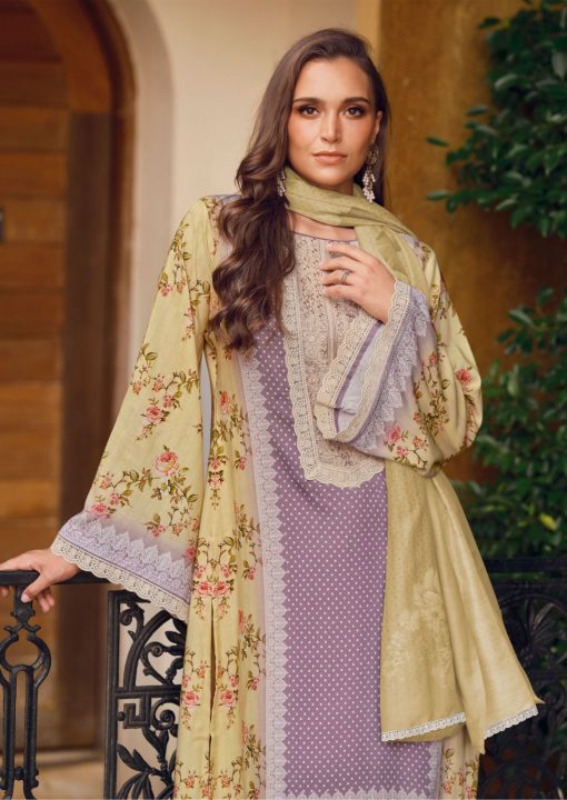 Cross Stitch by The Heritage Shop Cotton Salwar Suit Catalog 6 Pcs 8 510x720 - Cross Stitch by The Heritage Shop Cotton Salwar Suit Catalog 6 Pcs