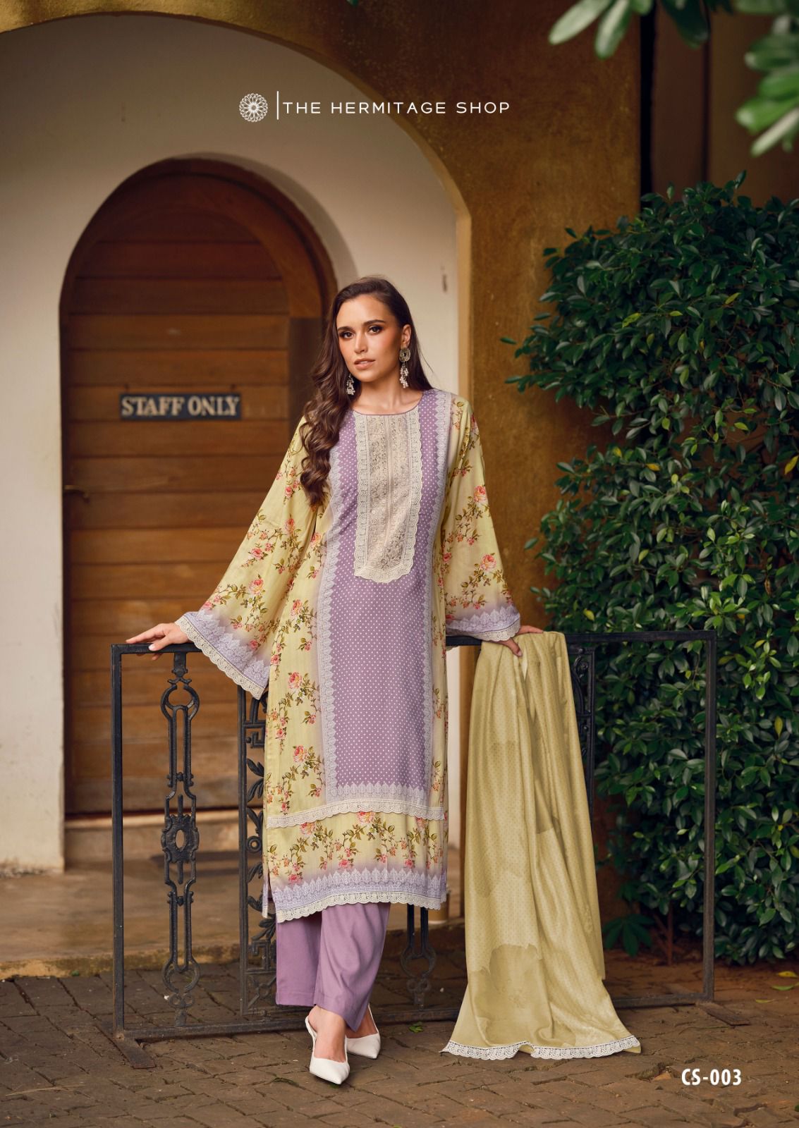 Cross Stitch by The Heritage Shop Cotton Salwar Suit Catalog 6 Pcs (9) Cross Stitch by The Heritage Shop Cotton Salwar Suit Catalog 6 Pcs - Image 10