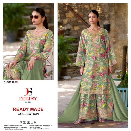 Deepsy DN 909 A D Readymade Chinon Salwar Suit Catalog 4 Pcs 3 510x510 - Deepsy DN 909 A-D Readymade Chinon Salwar Suit Catalog 4 Pcs