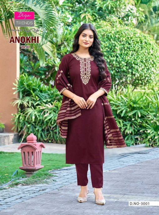 Diya Trends Anokhi Vol 3 by Kajal Style Kurti with Dupatta Bottom Jacquard Catalog 8 Pcs 2 510x692 - Diya Trends Anokhi Vol 3 by Kajal Style Kurti with Dupatta Bottom Jacquard Catalog 8 Pcs