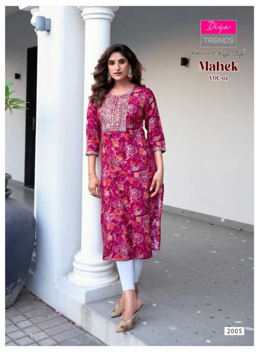 Diya Trends Mahek Vol 2 Rayon Kurti Catalog 8 Pcs 7 510x692 - Diya Trends Mahek Vol 2 Rayon Kurti Catalog 8 Pcs