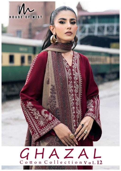 Ghazal Cotton Collection Vol 12 Salwar Suit Catalog 6 Pcs 1 510x720 - Ghazal Cotton Collection Vol 12 Salwar Suit Catalog 6 Pcs