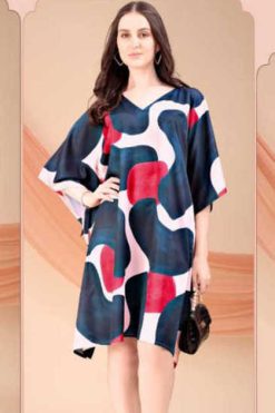 Jelite Kurti Kaftan Vol 12 Crepe Kurti Catalog 8 Pcs