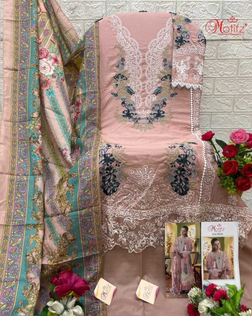 Motifz DN 950 A D Cotton Salwar Suit Catalog 4 Pcs 8 510x640 - Motifz DN 950 A-D Cotton Salwar Suit Catalog 4 Pcs
