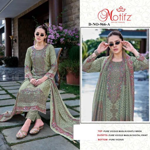 Motifz DN 966 A D Viscose Salwar Suit Catalog 4 Pcs 1 510x510 - Motifz DN 966 A-D Viscose Salwar Suit Catalog 4 Pcs