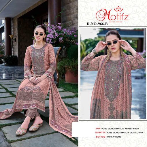 Motifz DN 966 A D Viscose Salwar Suit Catalog 4 Pcs 2 510x510 - Motifz DN 966 A-D Viscose Salwar Suit Catalog 4 Pcs