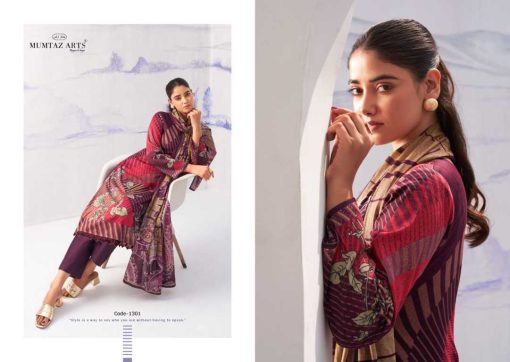 Mumtaz Arts Noor Satin Salwar Suit Catalog 5 Pcs 4 510x362 - Mumtaz Arts Noor Satin Salwar Suit Catalog 5 Pcs