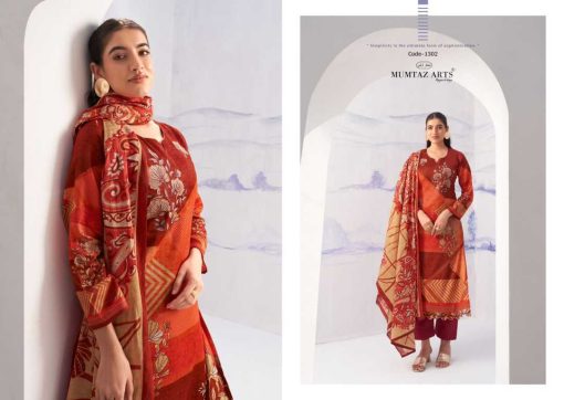 Mumtaz Arts Noor Satin Salwar Suit Catalog 5 Pcs 6 510x362 - Mumtaz Arts Noor Satin Salwar Suit Catalog 5 Pcs