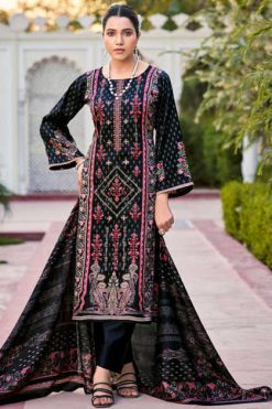 Mumtaz Arts Rose Satin Salwar Suit Catalog 6 Pcs