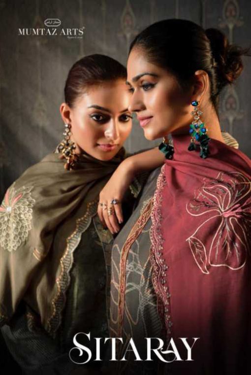 Mumtaz Arts Sitaray Muslin Salwar Suit Catalog 4 Pcs 1 510x761 - Mumtaz Arts Sitaray Muslin Salwar Suit Catalog 4 Pcs