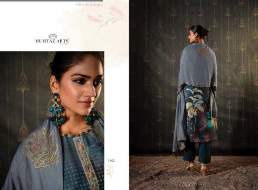 Mumtaz Arts Sitaray Muslin Salwar Suit Catalog 4 Pcs 6 510x376 - Mumtaz Arts Sitaray Muslin Salwar Suit Catalog 4 Pcs