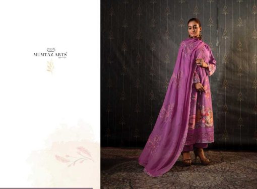 Mumtaz Arts Sitaray Muslin Salwar Suit Catalog 4 Pcs 8 510x376 - Mumtaz Arts Sitaray Muslin Salwar Suit Catalog 4 Pcs