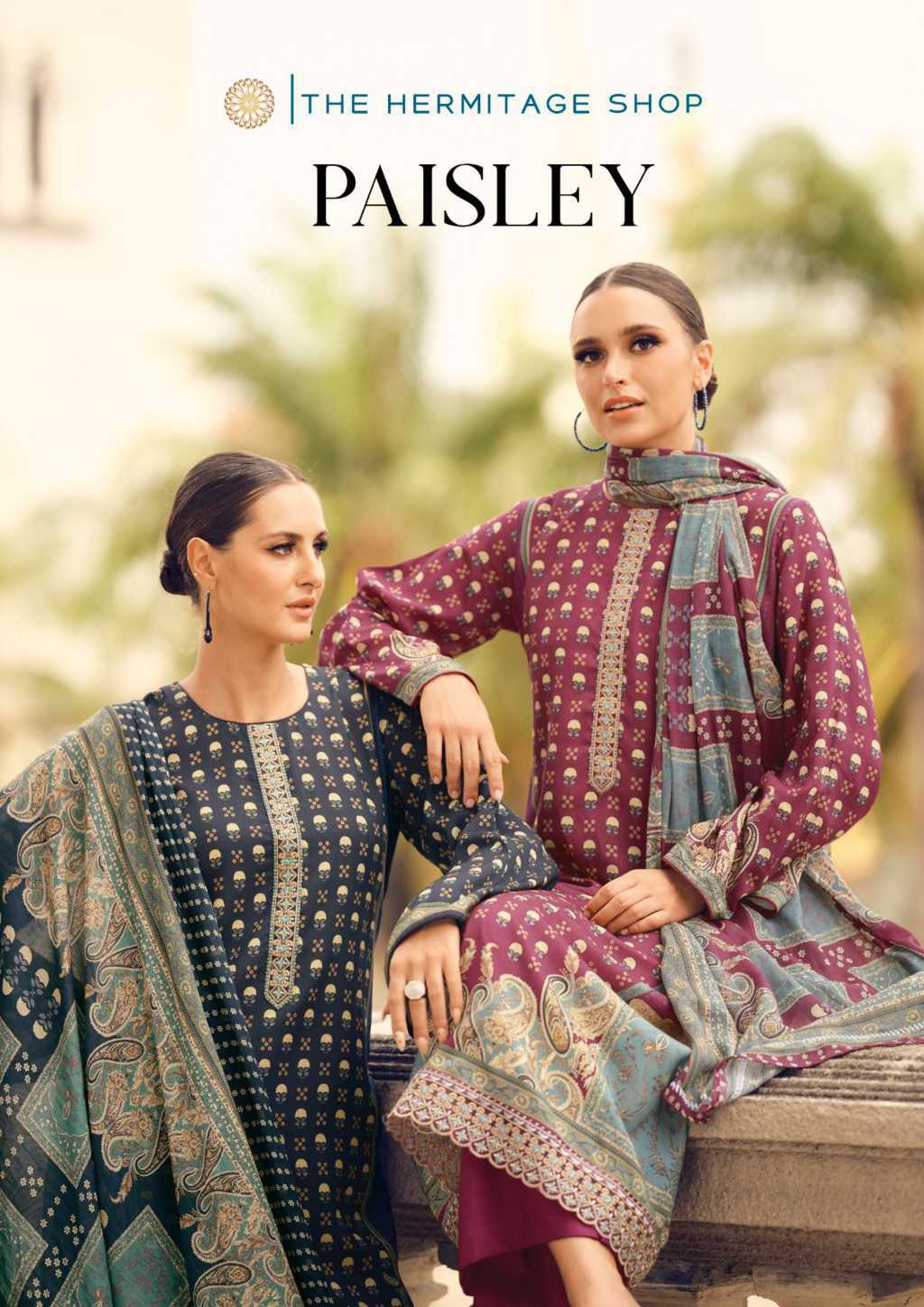 Paisely by The Hermitage Shop Viscose Salwar Suit Catalog 6 Pcs (1) Paisely by The Hermitage Shop Viscose Salwar Suit Catalog 6 Pcs - Image 2
