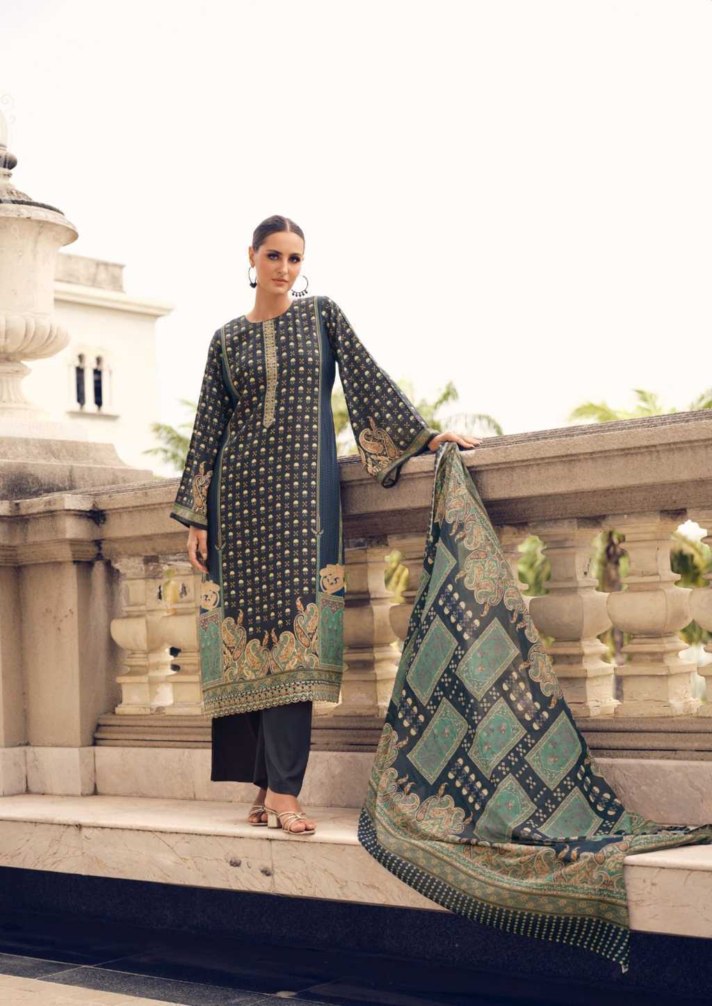 Paisely by The Hermitage Shop Viscose Salwar Suit Catalog 6 Pcs (10) Paisely by The Hermitage Shop Viscose Salwar Suit Catalog 6 Pcs - Image 11