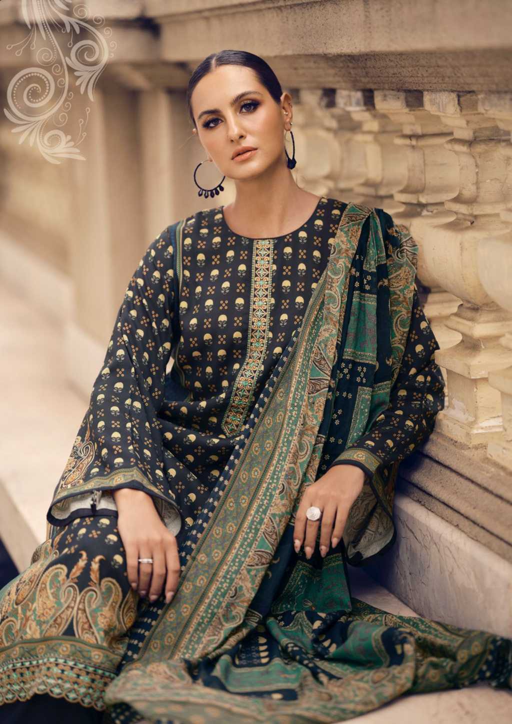 Paisely by The Hermitage Shop Viscose Salwar Suit Catalog 6 Pcs (11) Paisely by The Hermitage Shop Viscose Salwar Suit Catalog 6 Pcs - Image 12