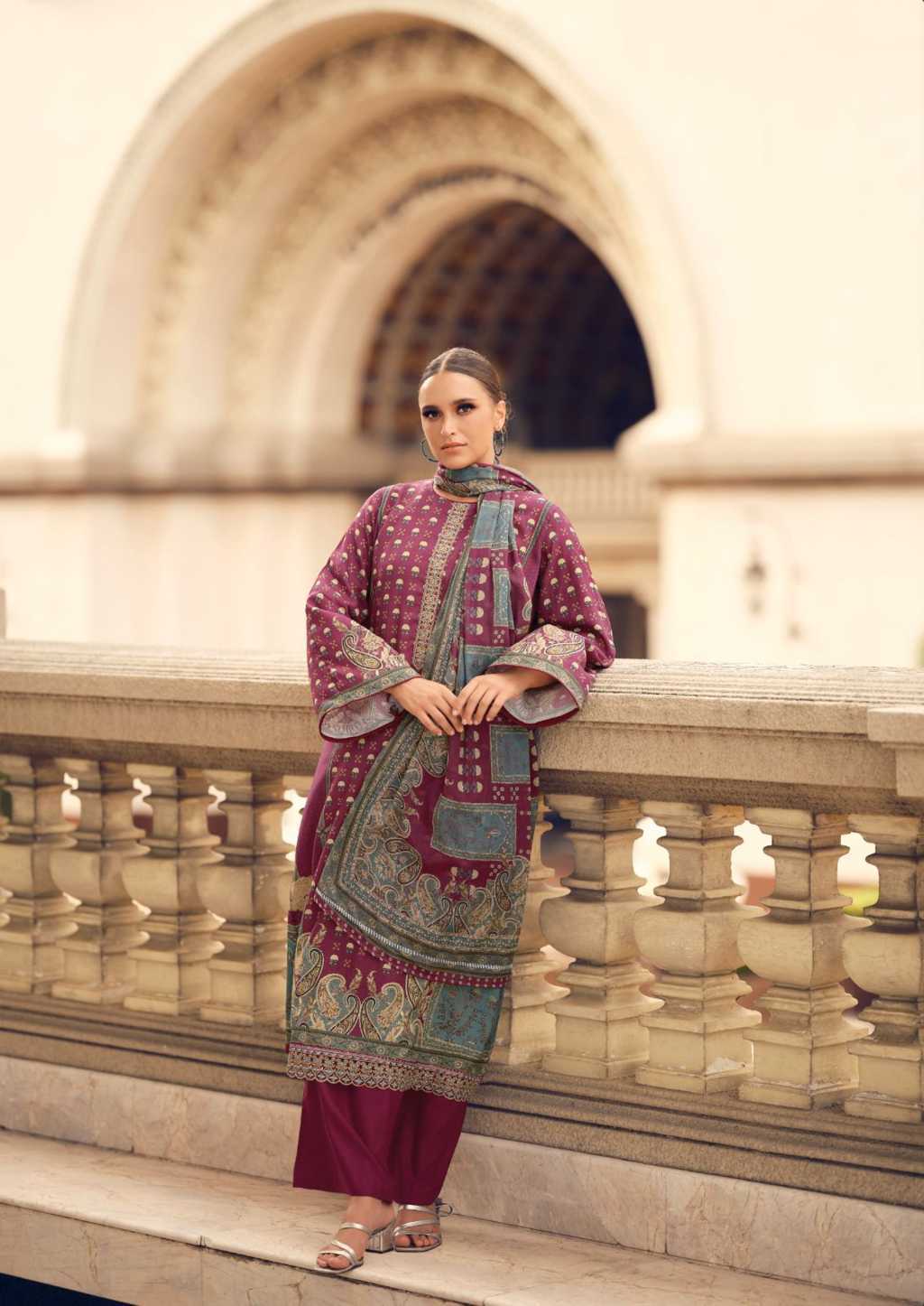 Paisely by The Hermitage Shop Viscose Salwar Suit Catalog 6 Pcs (14) Paisely by The Hermitage Shop Viscose Salwar Suit Catalog 6 Pcs - Image 15