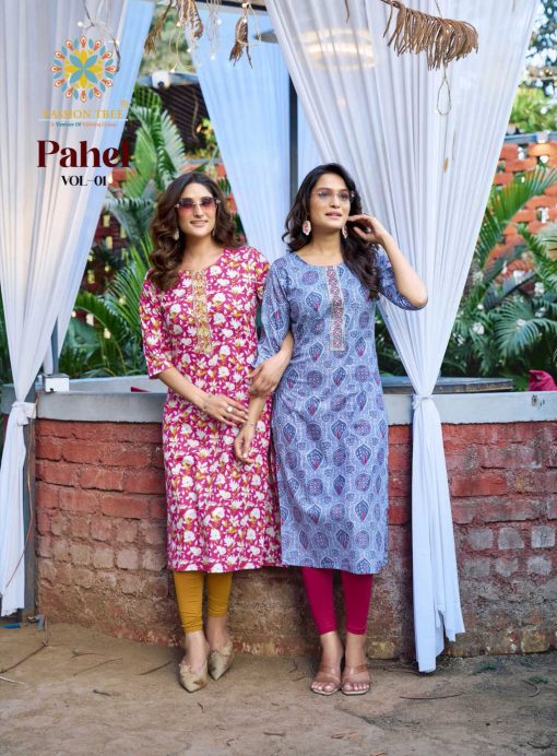 Passion Tree Pahel Vol 1 Cotton Kurti Catalog 7 Pcs 10 510x692 - Passion Tree Pahel Vol 1 Cotton Kurti Catalog 7 Pcs
